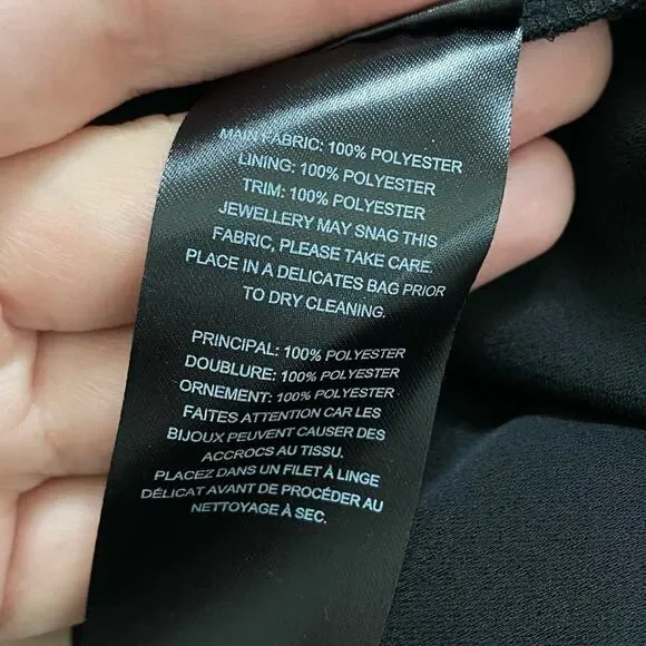 NWT Self-Portrait Twist Front Plunge Neckline Cropped Jumpsuit Black Size US 0 - Picture 8 of 11